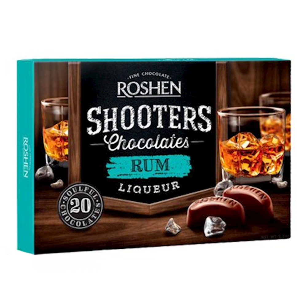 Candy Gift-Box Shooters with RUM – 5.29 oz (150gr)